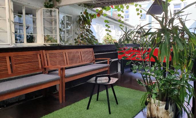 Terrasse zum Relaxen