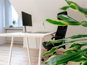 Fix-Desk Schreibtische in unserem Coworking-Space