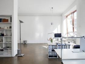 Arbeitsplätze in Loftfläche in der Innenstadt