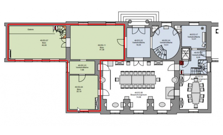 Coworking Space Palmaille Hamburg Altona-Altstadt