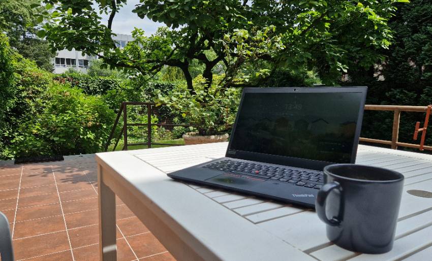 Gartenarbeit