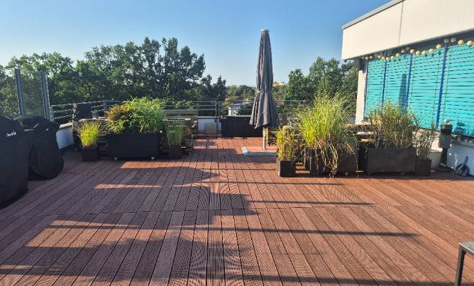 Dachterrasse