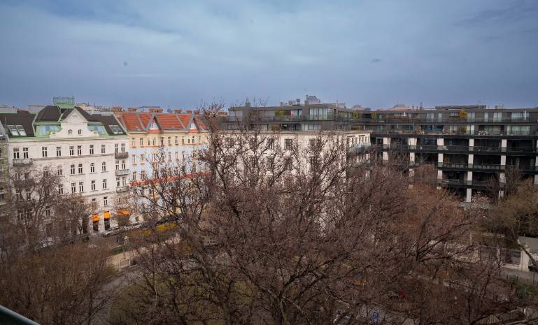Blick aus dem Fenster