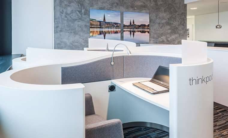 Professionelles Business Center im Mundsburg Tower in
