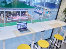 Coworking Space mitten in der Marheineke-Markthalle